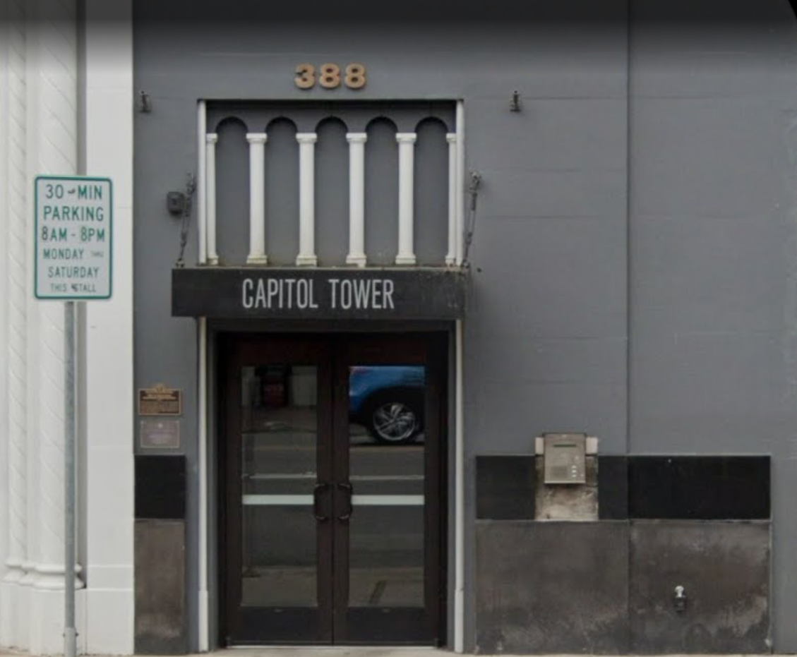 Capitol Tower Entrance
